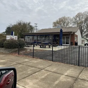 Front of restaurant