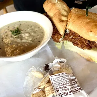 FRIED CATFISH PO BOY