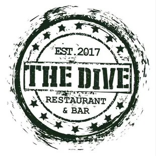 a black and white logo with stars