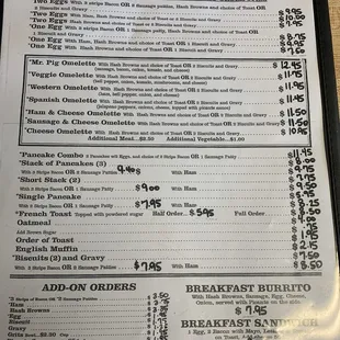 Prices up again
