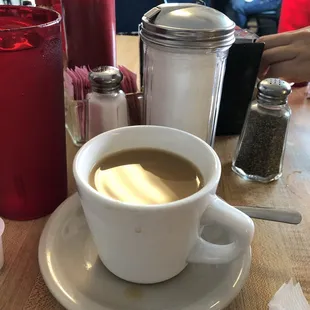 My perfectly brewed coffee.