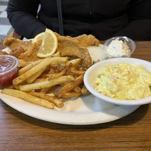 2 piece catfish platter