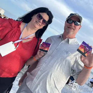 Painting on the Beach!