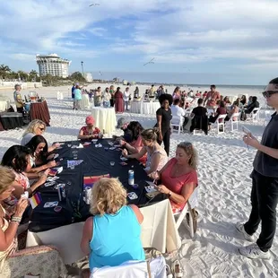 Paint &amp; Sip on the Beach