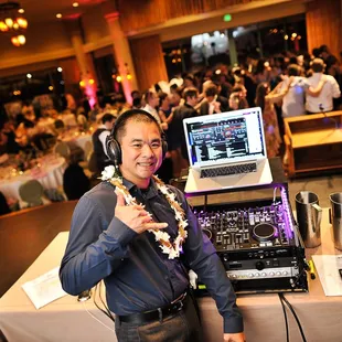 THE DJ Tony So and The Royal Hawaiian Hotel with another successful wedding reception.