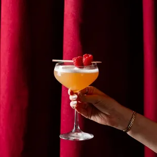 The Django Cocktails | All Heart - Vodka, Lillet Rose, Raspberry Brandy, Grapefruit, Lemon, Simple Syrup