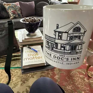 Quiet spaces to sit and relax.