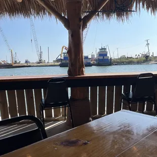 Outside dining