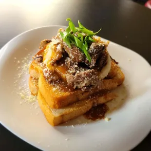 a plate of food