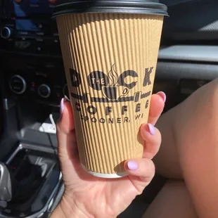 Love their signature cups that don't require a sleeve.