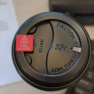 a close up of a coffee cup