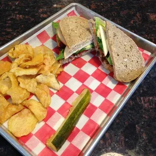 Hungry!? We have sandwiches on our menu, along with our flatbread pizzas! Stop in and see what we have to offer.
