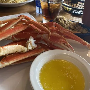 Alaskan snow crab legs