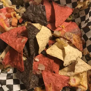 nachos, food