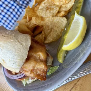 Walleye Sandwich