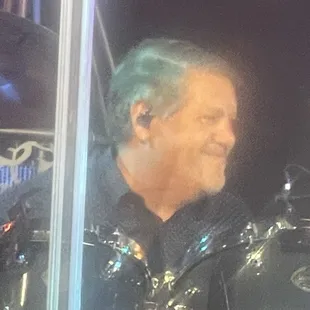 Drummer always with a smile