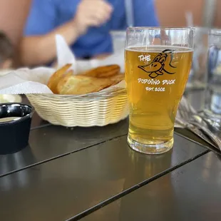 Chips and cider