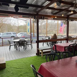 Patio seating