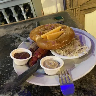 Gaint Pretzel Sausage