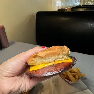 Fried Bologna Sandwiches