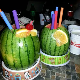 The Best Melon Drink Ever! Only at The Dog House Saloon,  Tehachapi.   Photo Credit by BigDaddyLaBray