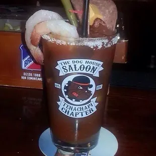 Sunday Funday Signature Bloody Mary's only at The World Famous Dog House Saloon!!!