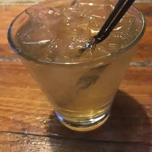 Whiskey sour... strong