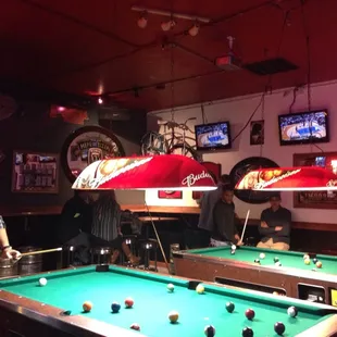 Pool tables (pre-hipster ambush)