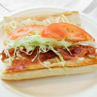 Try our BLT Sub, it&apos;s a lot of bacon for the bite!