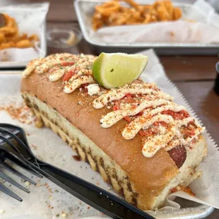 Elote Dog