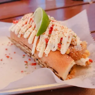 Elote Dog