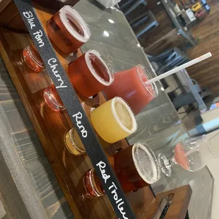 a selection of beers