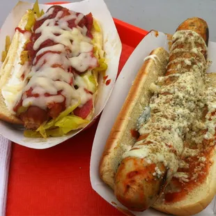 The Voorhees (left) and the Wingman