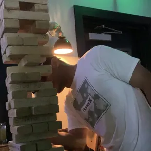 Giant jenga!