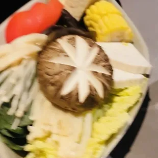 Vegetable plate