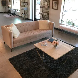 Another view of our adorable "living room"!