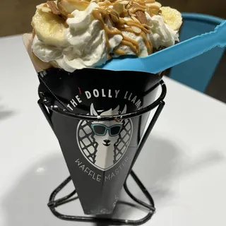 Llama Gone Nuts (Bubble Waffle)