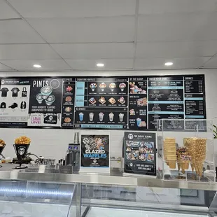 Wall menu