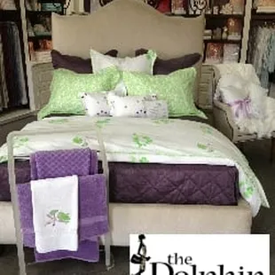 The Dolphin Fine Linens www.thedolphinfinelinens.com 1960 Utica Square Tulsa, OK  918.743.6634  Luxury Bedding &amp; Bath.