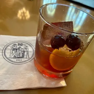 Basil Hayden Old Fashioned with Chocolate Bitters is my fav!!