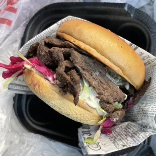Doritos Doner Burger (seems they forgot the Doritos..)
