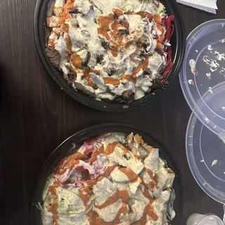 Doner Bowl with Fries