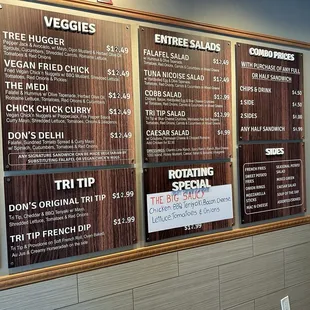 Menu July 2024