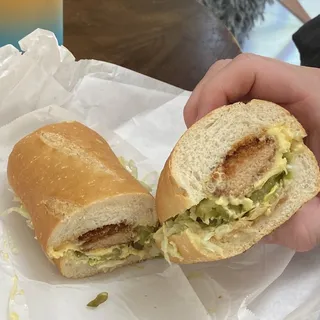 Vegan Fried Chick Sandwich