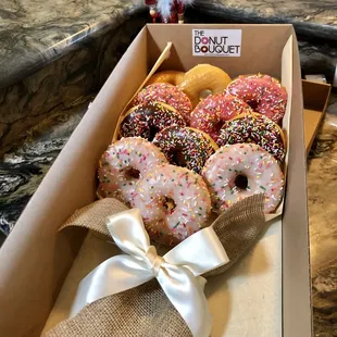 A bouquet of donuts!!!