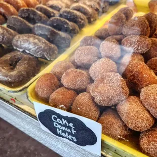 food, dough desserts, donuts