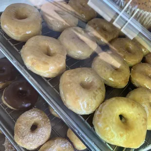 a variety of doughnuts