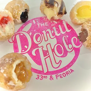 Filled donut holes