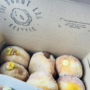 a box of doughnuts