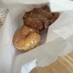 Fritter Glazed twist